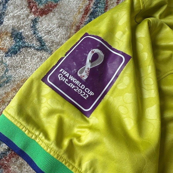 Nike Brazil Neymar World Cup Soccer Jersey Size XL - Picture 7 of 9